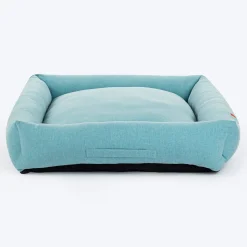 HUFT Sniff The Love Lounger Bed For Dog - Light Blue