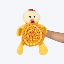 HUFT Snuffle Chick Play Interactive Toy For Dog - Yellow
