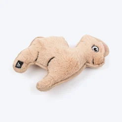 HUFT Snuggellama Squeaky Cuddle Plush Toy For Dog - Brown