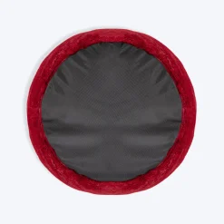 HUFT Snuggle Sphere Donut Bed For Dog & Cat - Red