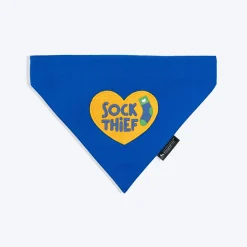 HUFT Socks Thief Bandana For Dog - Blue