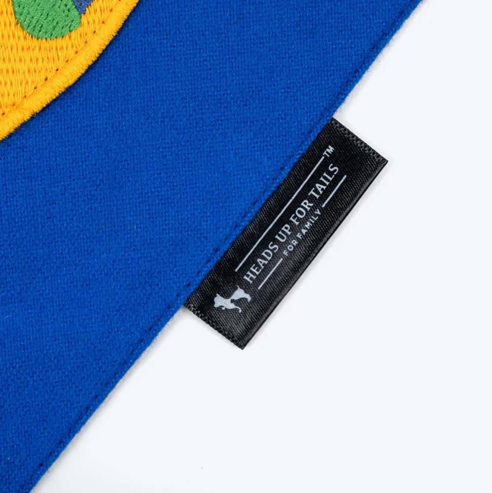 HUFT Socks Thief Bandana For Dog - Blue