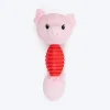 HUFT Squeaky Piggy Plush Toy For Dog - Pink