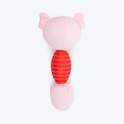 HUFT Squeaky Piggy Plush Toy For Dog - Pink