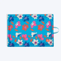 HUFT Summer Bloom Mat For Dog - Blue