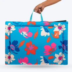 HUFT Summer Bloom Mat For Dog - Blue