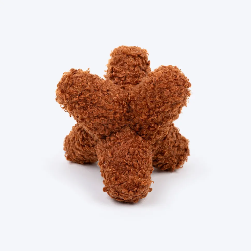 HUFT Super Star Plush Toy For Dog - Brown