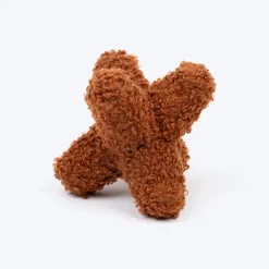 HUFT Super Star Plush Toy For Dog - Brown