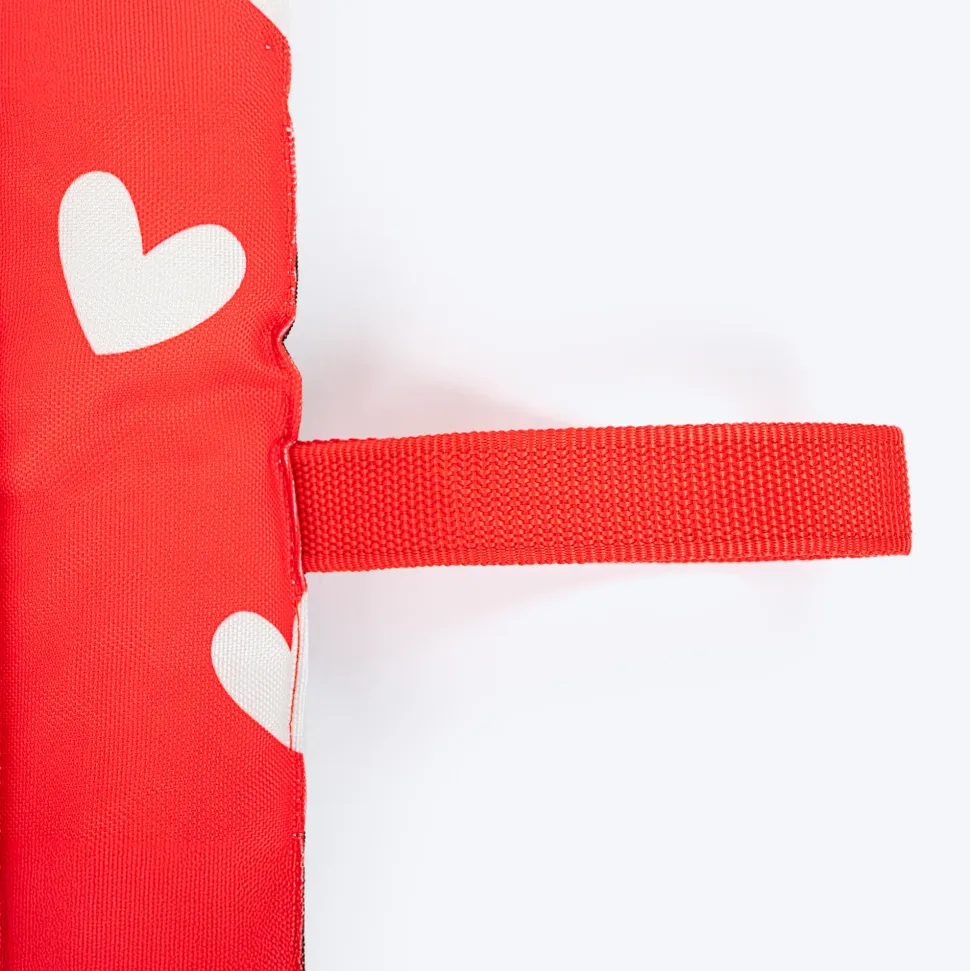 HUFT Sweethearts Flat Mat For Dog & Cat - Red