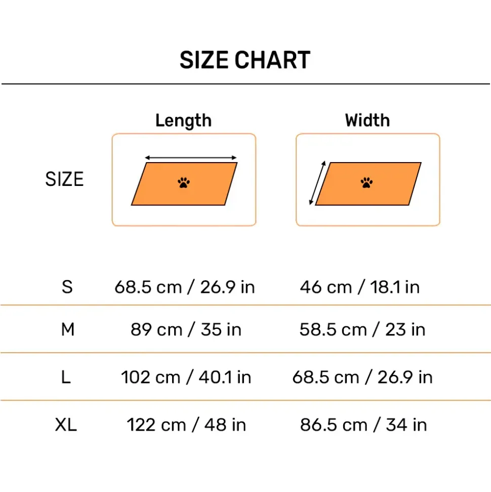 HUFT Sweethearts Flat Mat For Dog & Cat - Red