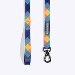 HUFT Technicolor Tartan Leash For Dog - Multicolor