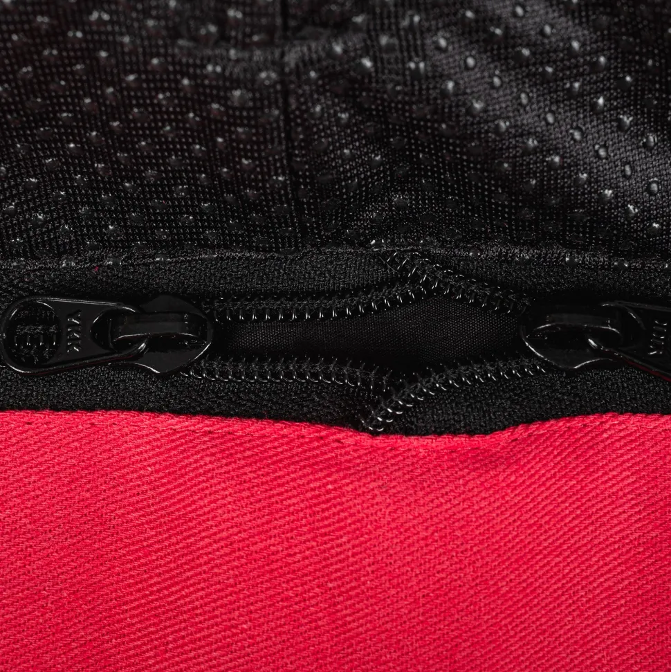 HUFT Teddy Classic Lounger Bed For Dog - Red