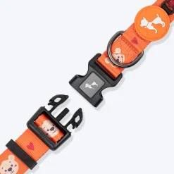 HUFT Teddy Collar For Dog - Red