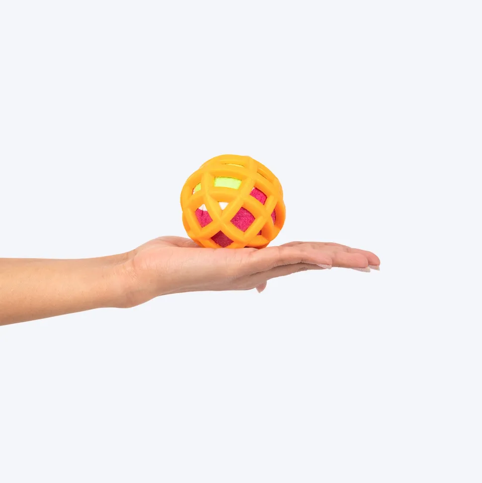 HUFT Tennis Buddy Ball Toy For Dog - Multicolor