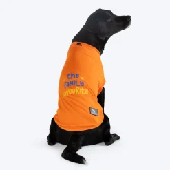 HUFT The Family Favourite T-shirts For Dog - Orange
