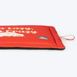 HUFT Thoda Lazy Thoda Crazy Mat For Dog - Rust