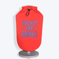 HUFT Treats And Chill T-Shirt For Dog - Deep Coral