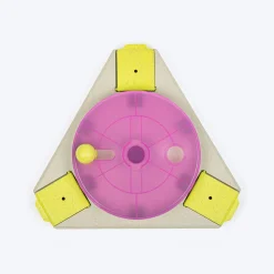 HUFT Triangle Toss Interactive Toy For Dog - Pink