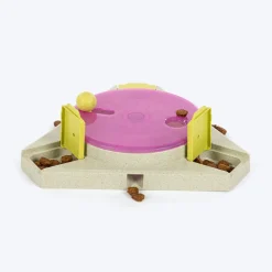 HUFT Triangle Toss Interactive Toy For Dog - Pink