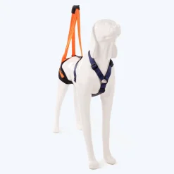 HUFT Trooper Hind Leg Support Lift Harness For Dogs - Navy Blue - Set Of 2