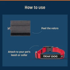 HUFT Trooper Walking Aid Leash & Collar Insert (Deaf Dog)