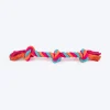 HUFT Tuggables 3 Knots Rope Toy For Dog - Multicolor
