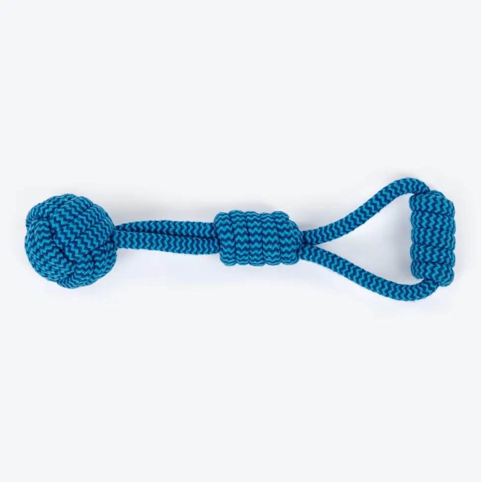 HUFT Tuggables Power Pull Rope Toy For Dog - Blue
