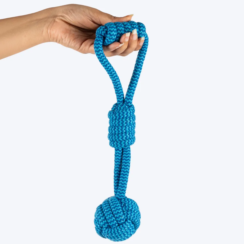 HUFT Tuggables Power Pull Rope Toy For Dog - Blue