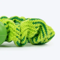 HUFT Tuggables Pull & Play Bungee Rope Toy For Dog - Light Green