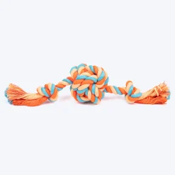 HUFT Tuggables Rope Toy For Dog - Orange & Pastel