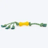 HUFT Tuggables Silly Strings Rope Toy For Dog - Blue & Yellow