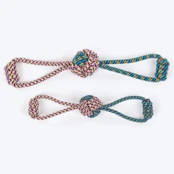 HUFT Tuggables Tug Tornado Rope Toy For Dog - Multicolor