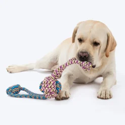 HUFT Tuggables Tug Tornado Rope Toy For Dog - Multicolor