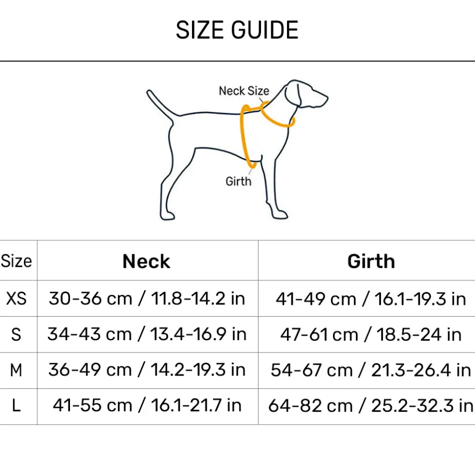 HUFT Twinkle Tails Adjustable Harness For Dog - Blue