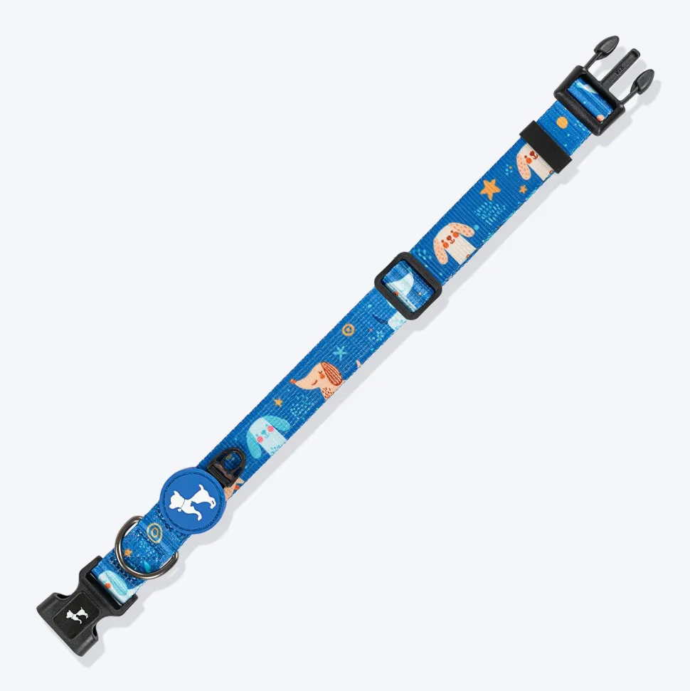 HUFT Twinkle Tails Collar For Dog - Blue
