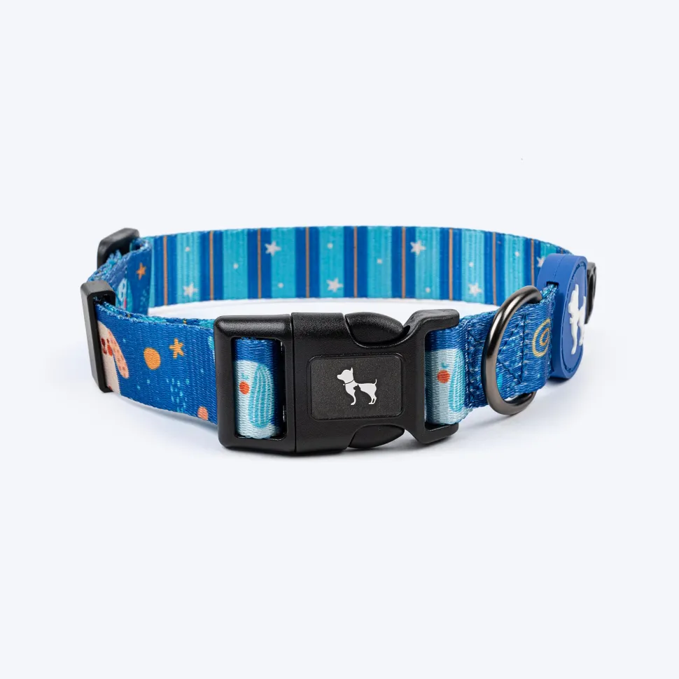 HUFT Twinkle Tails Collar For Dog - Blue