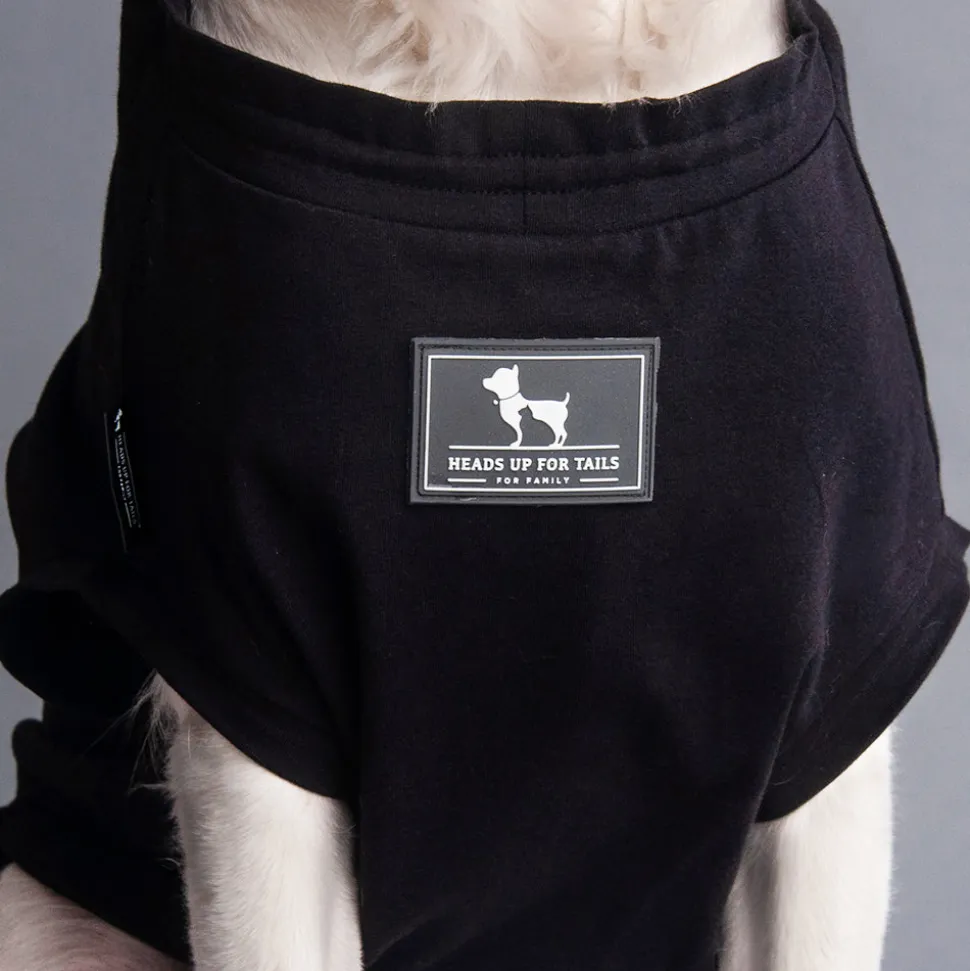 HUFT Twinning - Easily Distracted T-Shirt For Dogs - Black