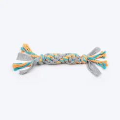 HUFT Twisty Tuggy Rope Toy for Puppies & Small Dogs - Multicolor