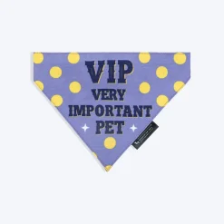 HUFT VIP Printed Bandana For Dog - Lilac