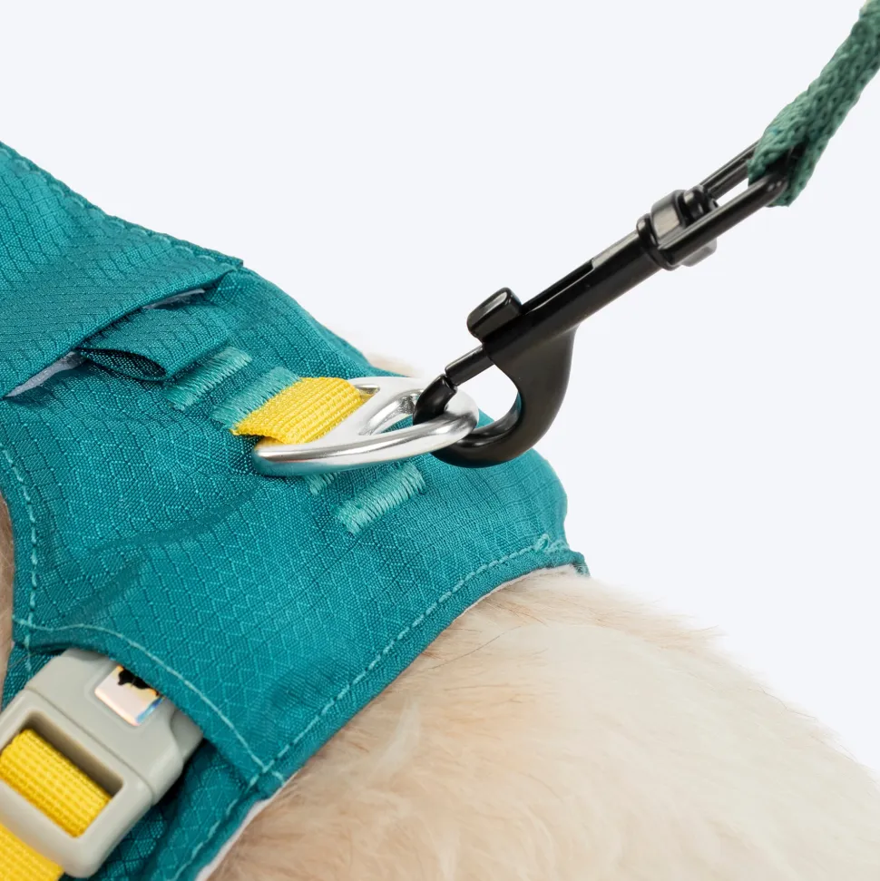 HUFT Walkmate Harness For Dog - Teal Green