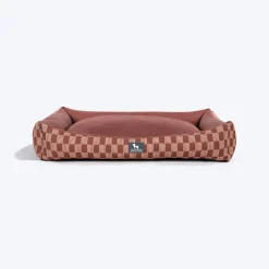 HUFT Walnut Weave Lounger Bed For Dog - Brown