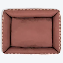 HUFT Walnut Weave Lounger Bed For Dog - Brown