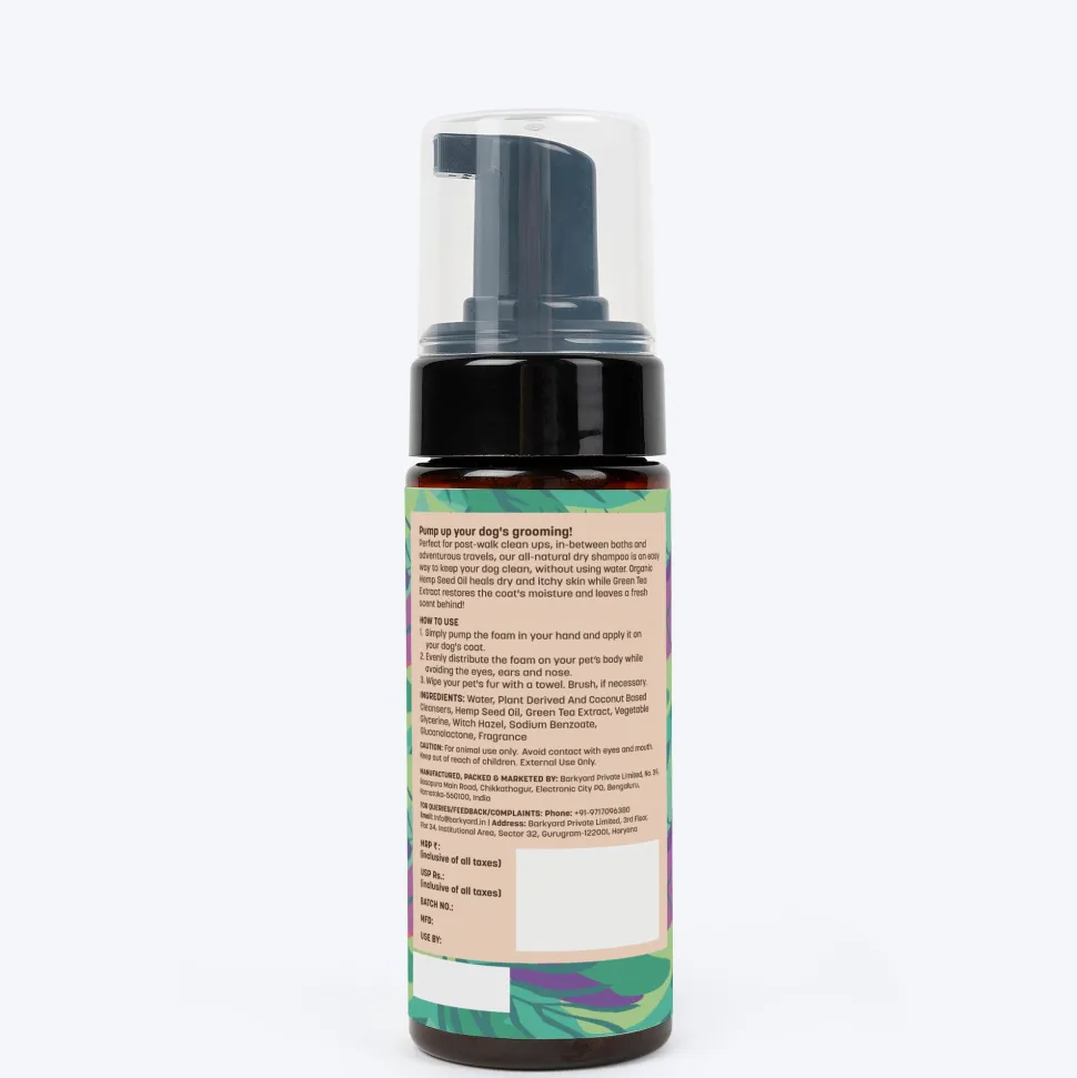 HUFT Waterless Cleansing & No Rinse Dry Shampoo For Dog - 140 ml