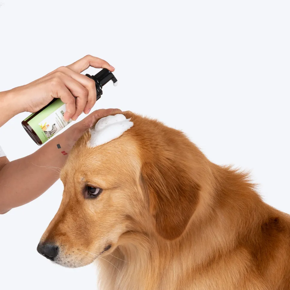 HUFT Waterless Cleansing & No Rinse Dry Shampoo For Dog - 140 ml