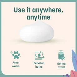 HUFT Waterless Cleansing & No Rinse Dry Shampoo For Dog - 140 ml