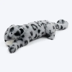 HUFT Wild Leo Squeaky Plush Toy For Dog - Grey