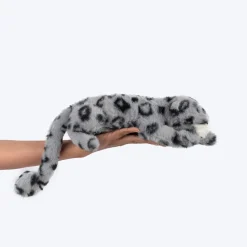 HUFT Wild Leo Squeaky Plush Toy For Dog - Grey
