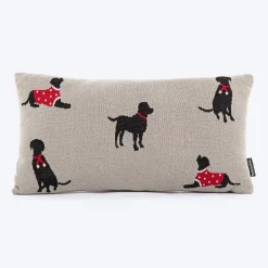 HUFT Winter Woofs Cushion for Pet Lovers