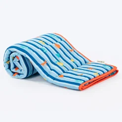 HUFT X Pinklay Strut In Stripes Blanket For Dog & Cat - Blue