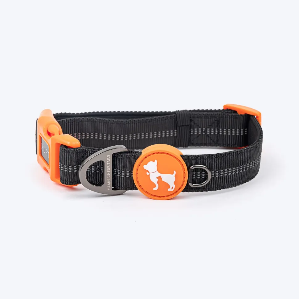 HUFT Xplorers Collar For Dog - Black